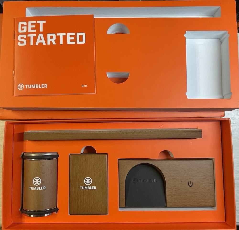 Tumbler Rolling Knife Sharpener Starter Set Open Box -New-